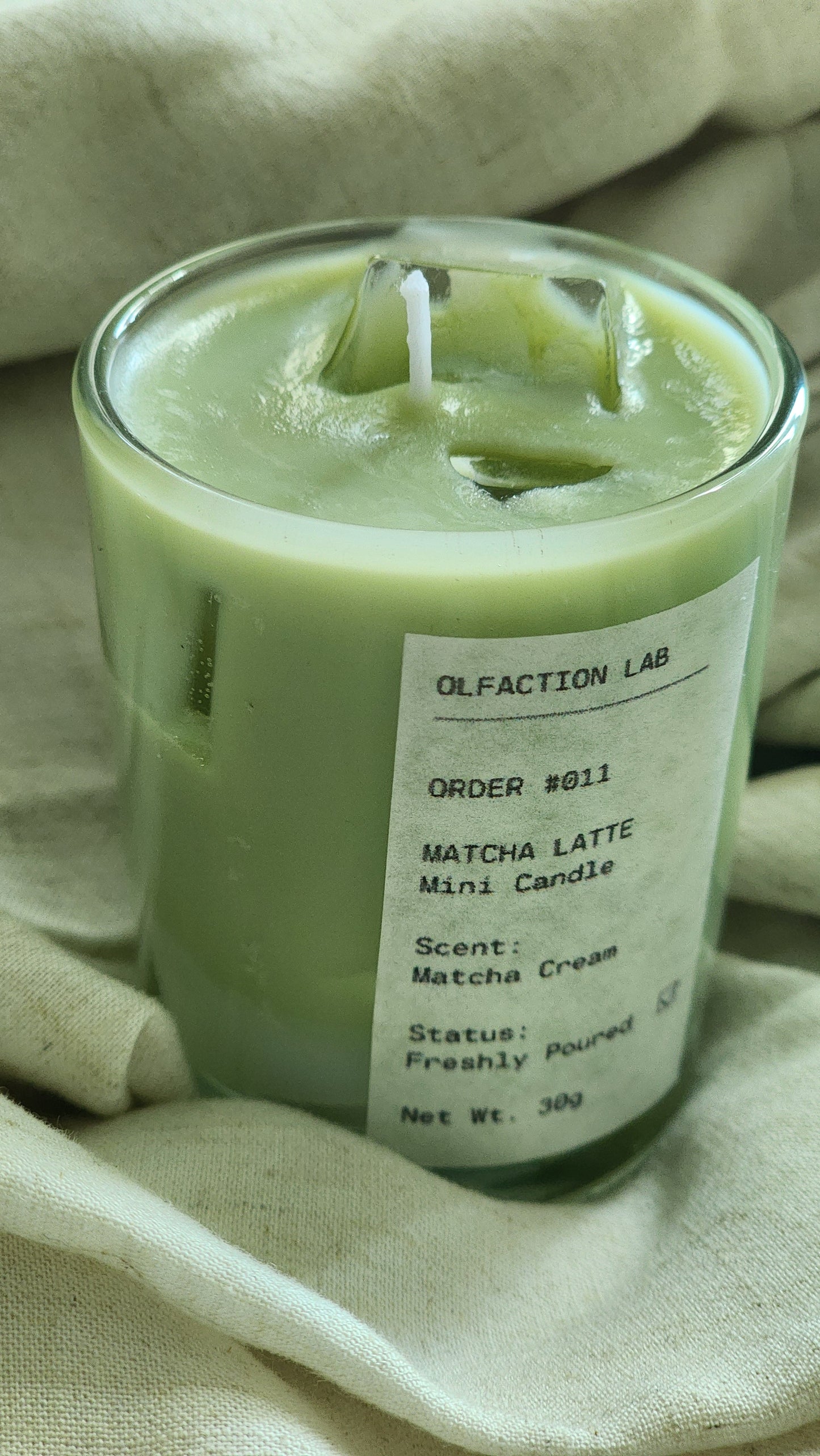 Mini Matcha Latte Candle Workshop