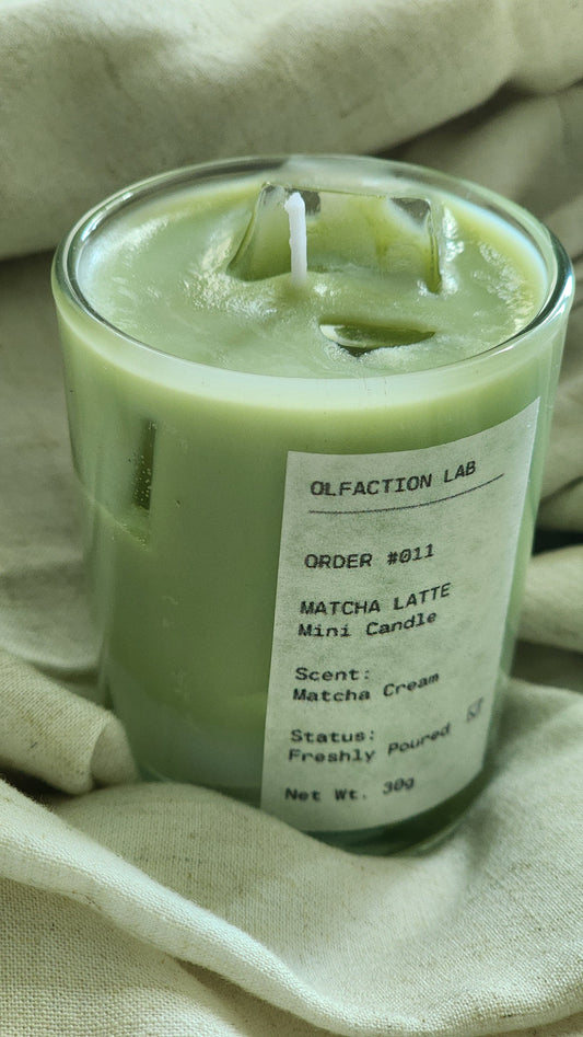 Mini Matcha Latte Candle Workshop
