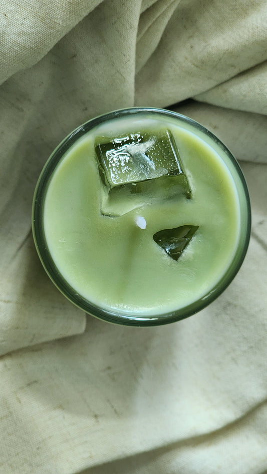 Mini Matcha Latte Candle Workshop